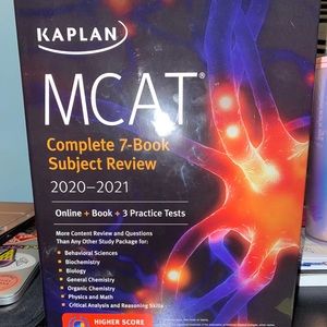 Complete brand new 7 subject 2020 Mcat book